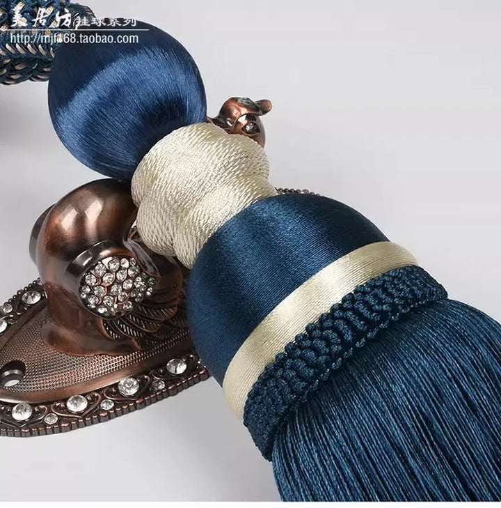 2 PC Noriel Curtain Tassel Tiebacks
