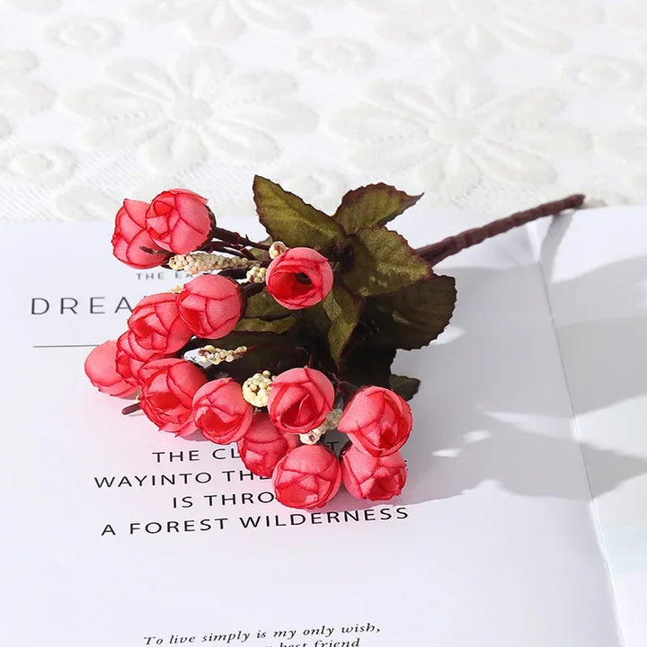 Eletta 15 Head Rose Artificial Flower