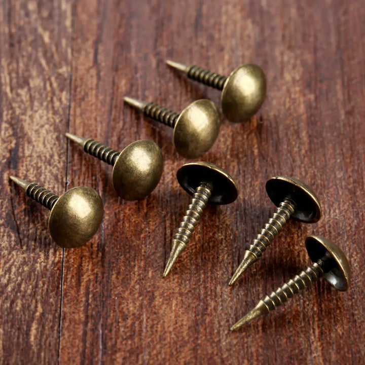 100pc 8*15mm Antique Bronze Upholstery Nails