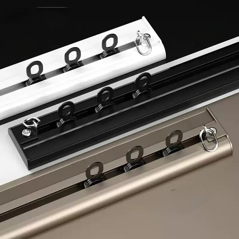 Axis Ultra-thin Silent L-Shaped Curtain Track