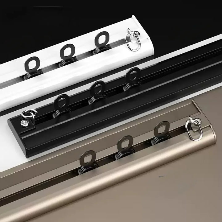 Axis Ultra-thin Silent L-Shaped Curtain Track
