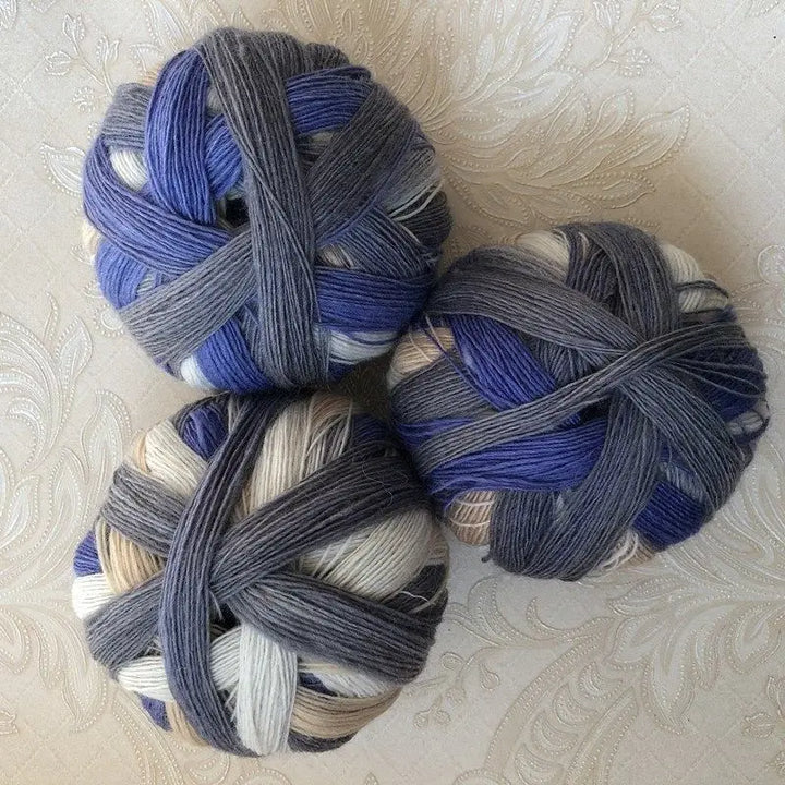 100g 600 Meter Long Dyed Gradient Magic Ball