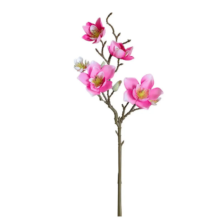 Dew 5 Head Francica Magnolia Artificial Flower