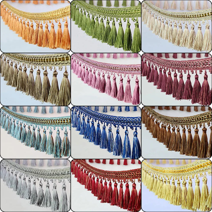 5 YD / Orlenca Tassel Fringe Trim