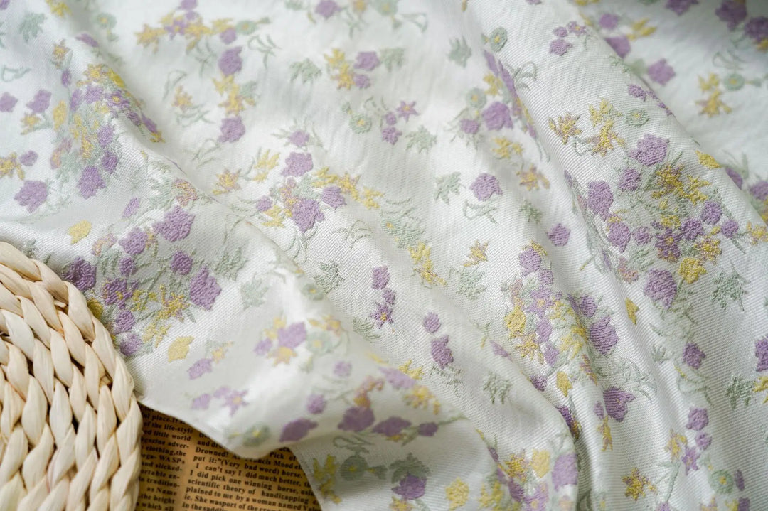 Jonha Little Flowers Jacquard Fabric