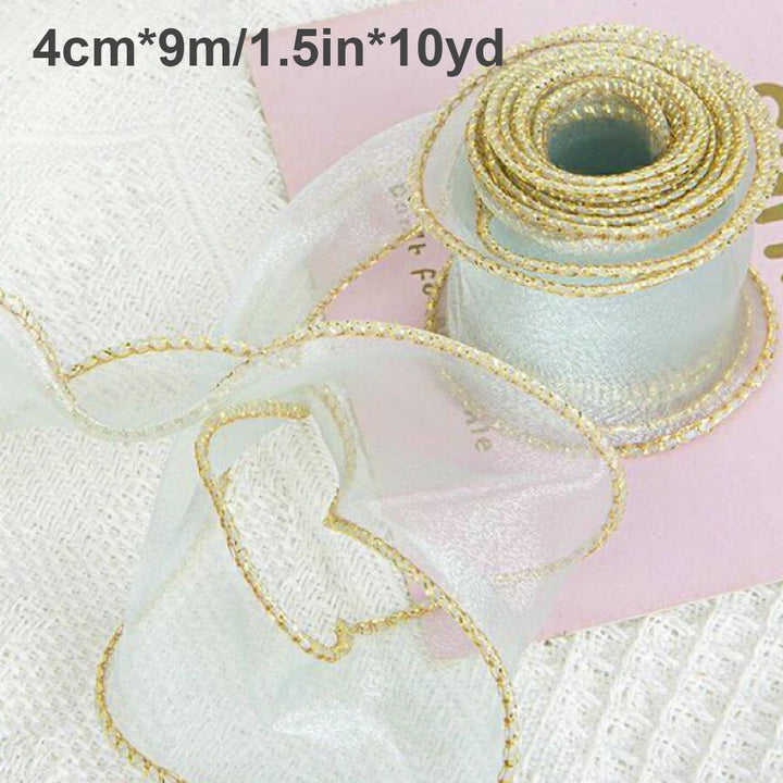 10 Yards / Chiffon Organza Decoration Ribbon