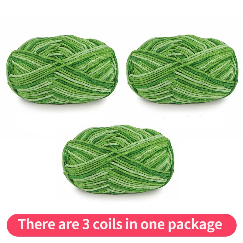 150g Segmented Dyed Gradient Colorful Yarn