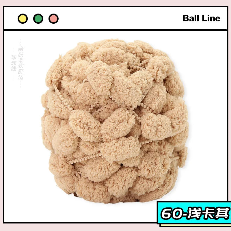 100g Colorful Thick Ball Yarn