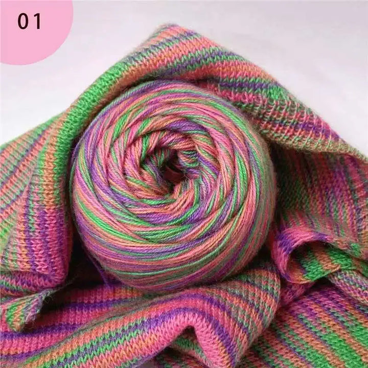 50g Dyed Cashmere Merino Wool Yarn