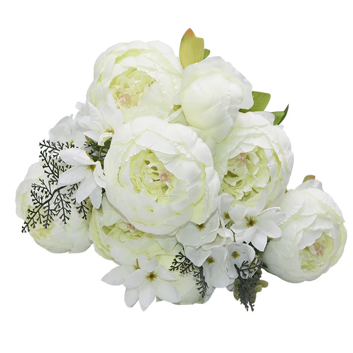 Artificial Peony Silk Flower Bundle