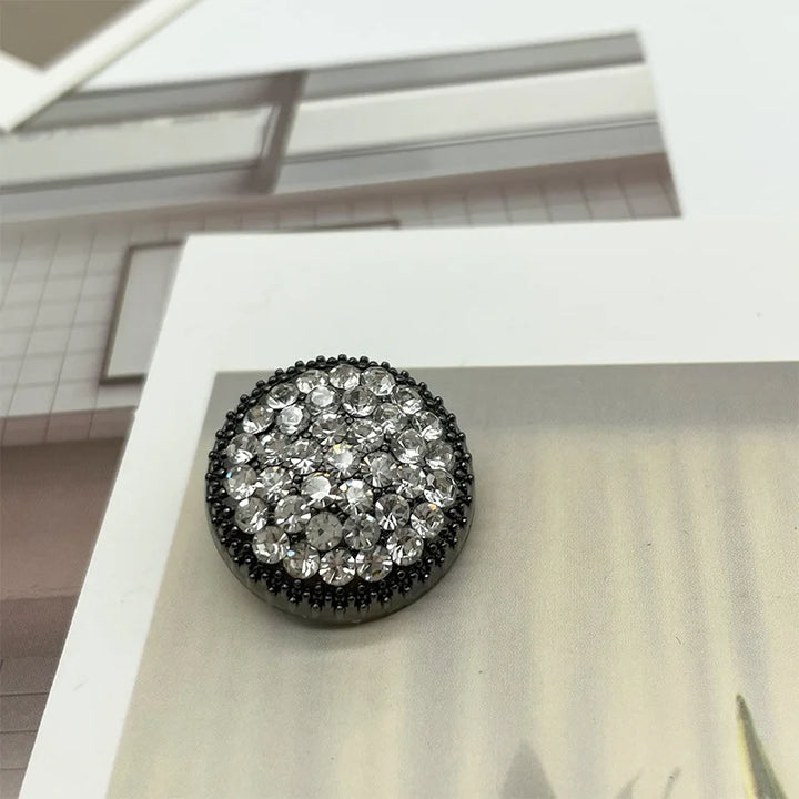 6 PC / Vaosk Rhinestone Buttons