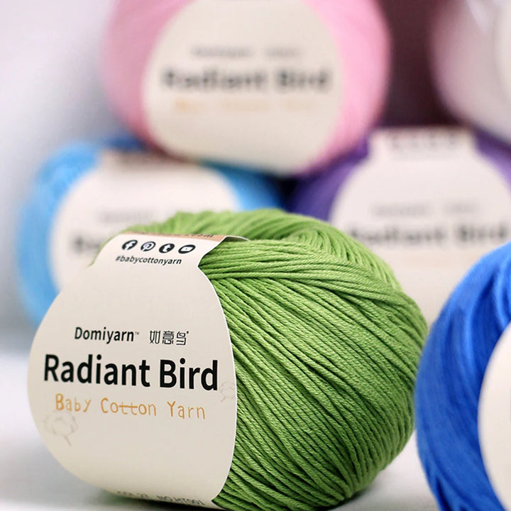 50g 100% Organic Pure Cotton Yarn