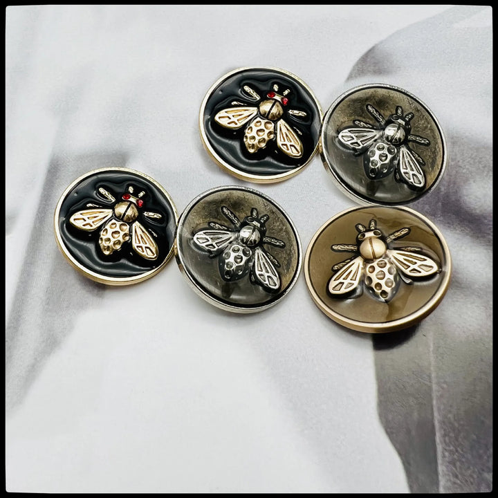 6 PC / Andres Metal Buttons