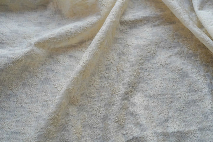 Ansari Small Flower Yarn Dyed Jacquard Fabric