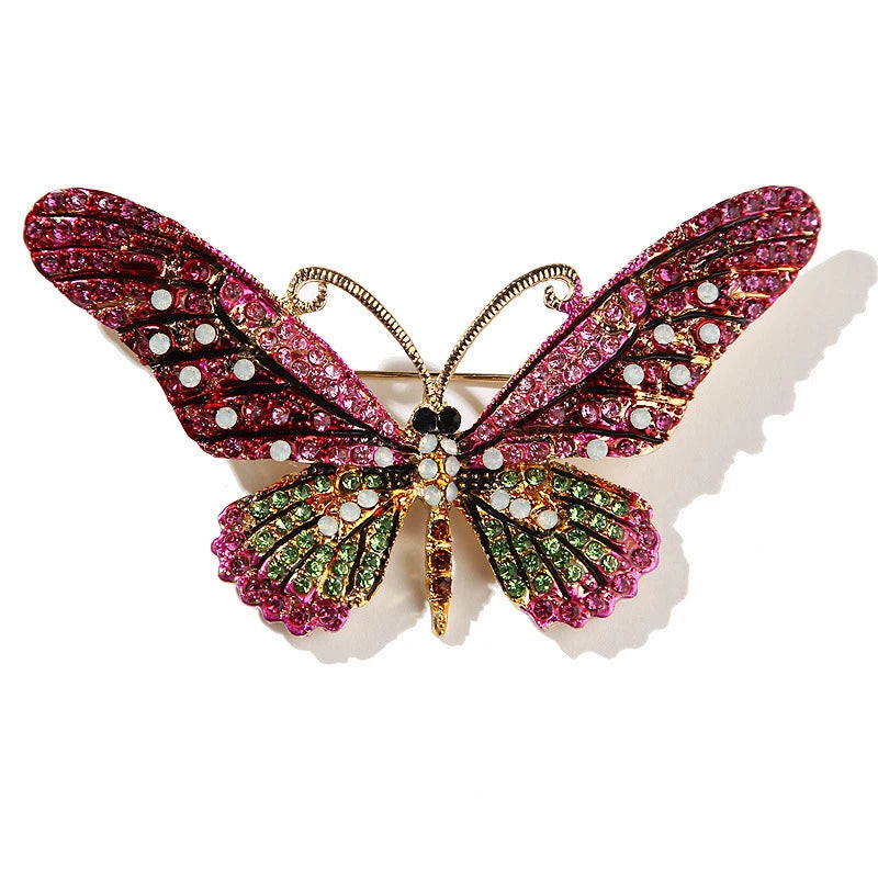 Meral Rhinestone Brooch