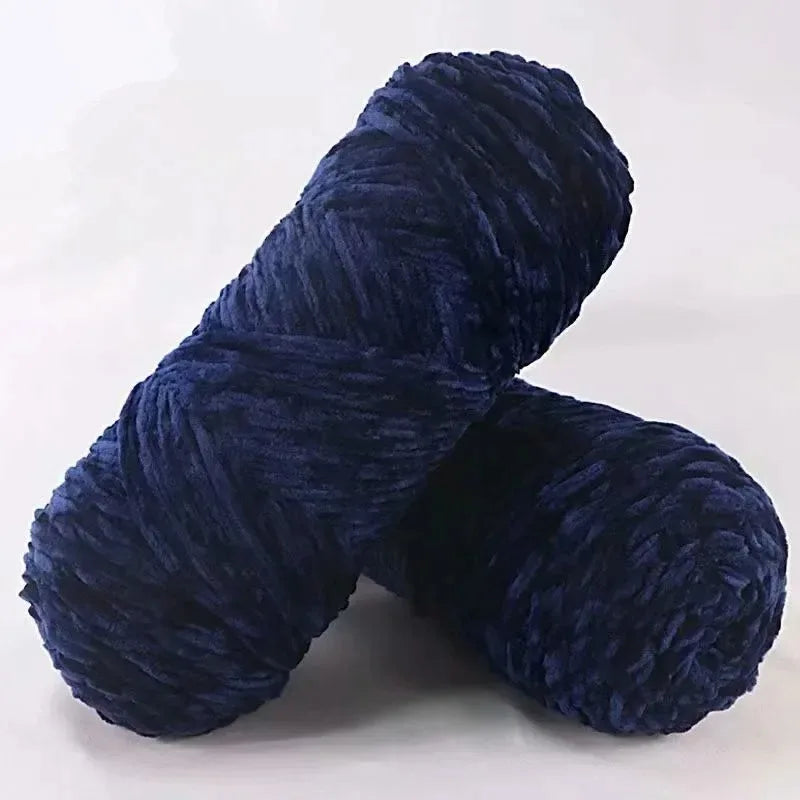 5PC/ Chenille Crochet Yarn