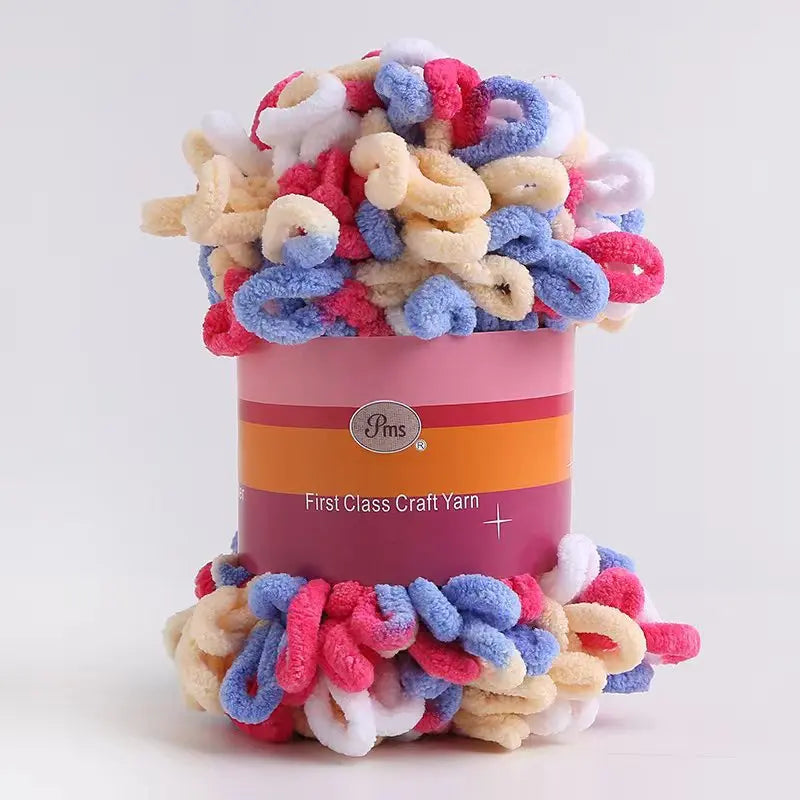 100% Polyester Finger Loops Yarn