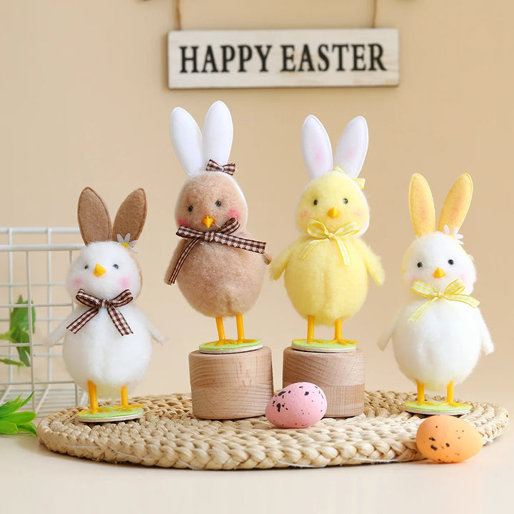 Easter Home Decoration Plush Bunny Dolls