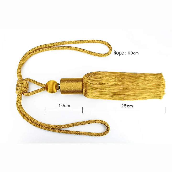 2 PC Vellor Curtain Tassel Tiebacks
