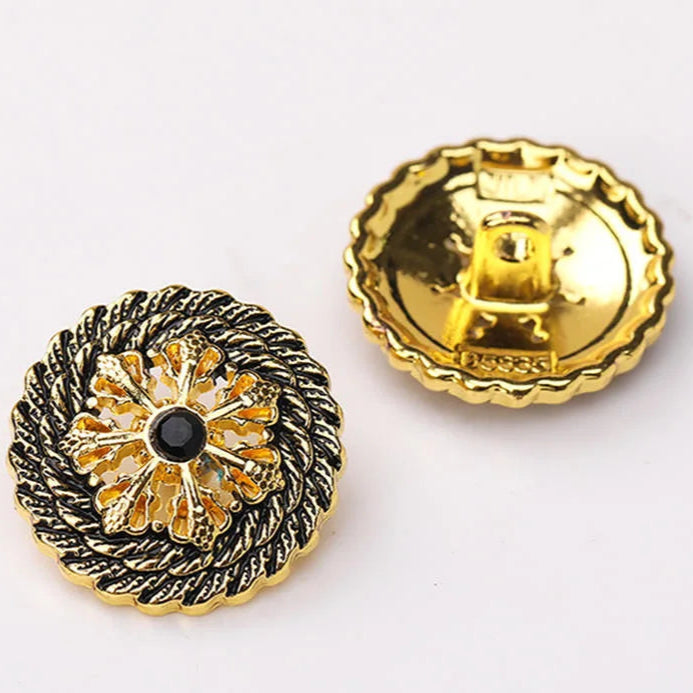 6 PC / Derek Rhinestone Buttons