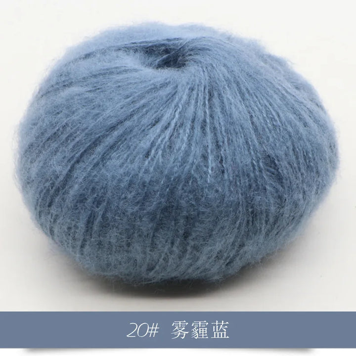 25g 1Pc Mohair Yarn for Hand Knitting
