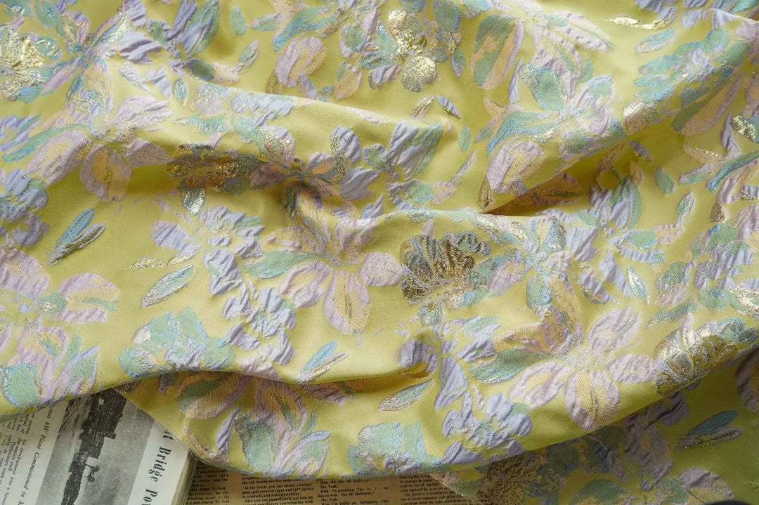 Volimon Flower Yarn Dyed Jacquard Fabric