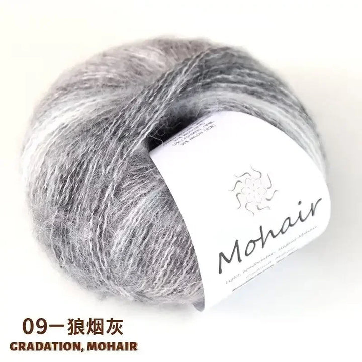 25g Gradient Silk Mohair Small Cloud Yarn