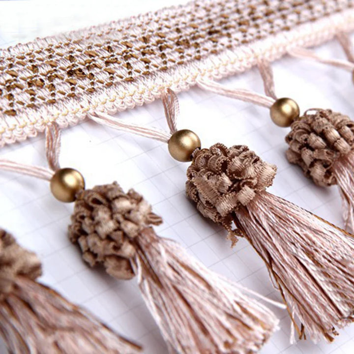Ankors Beaded Tassel Fringe Trim