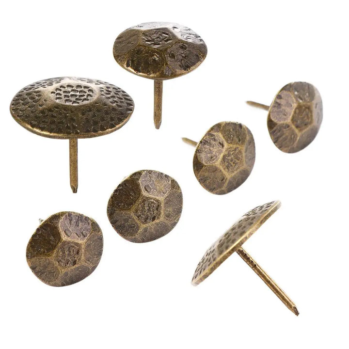 20pcs Furniture Hardware Bronze Turtle Back Decorative Upholstery Nails
