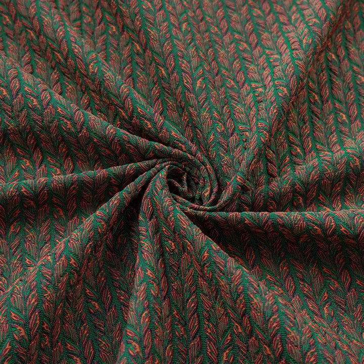 Byron Retro Geometric Pattern Elastic Jacquard