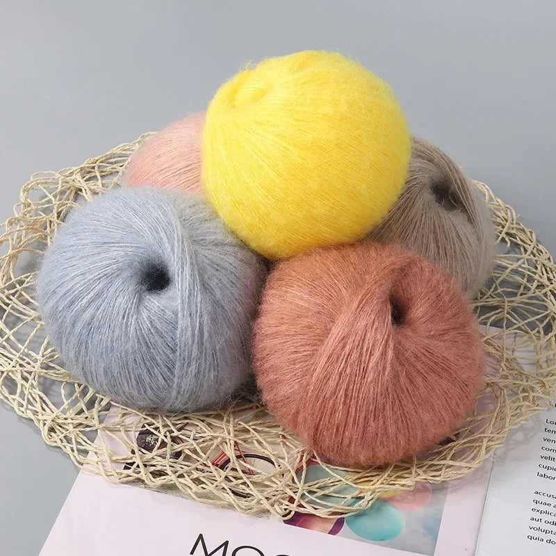 250g Crochet Mohair Yarn For Knitting Sweater