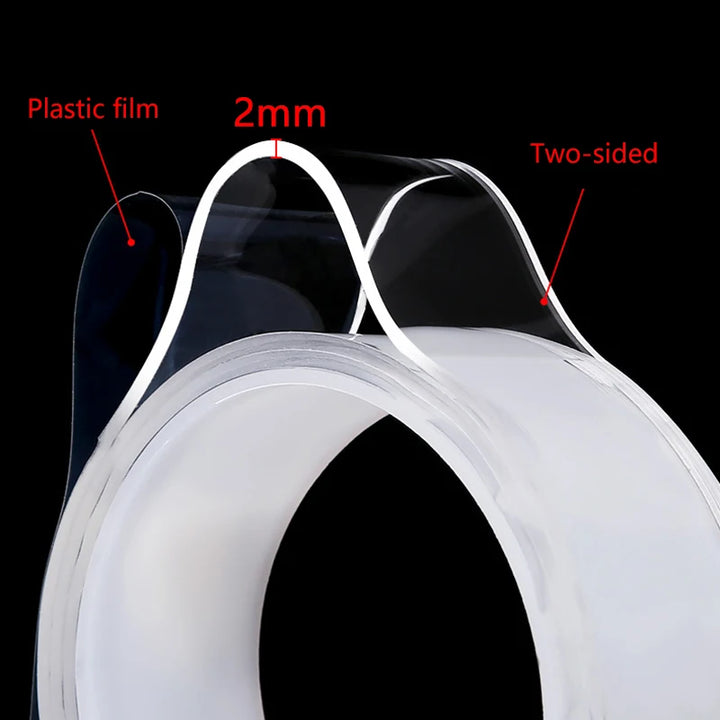 Transparent Adhesive Nano Fabric Tape