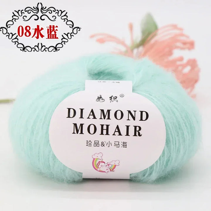 25g Mohair Wool Blended Yarn