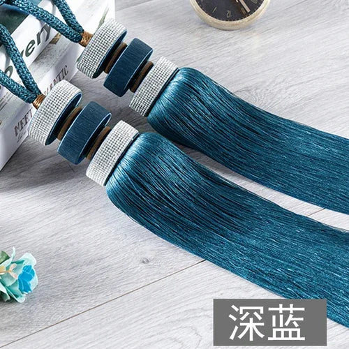 2 PC Virellea Curtain Tassel Tiebacks