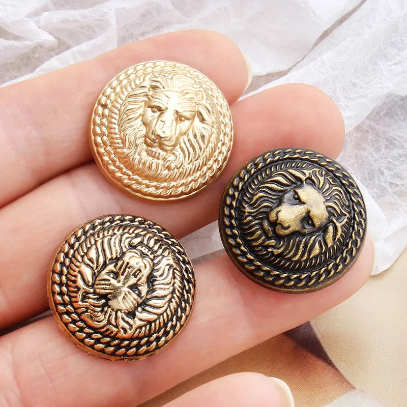 10 PC / Ana Metal Buttons