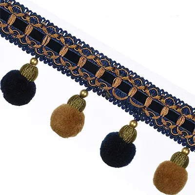 Casterin Beaded Tassel Fringe Trim