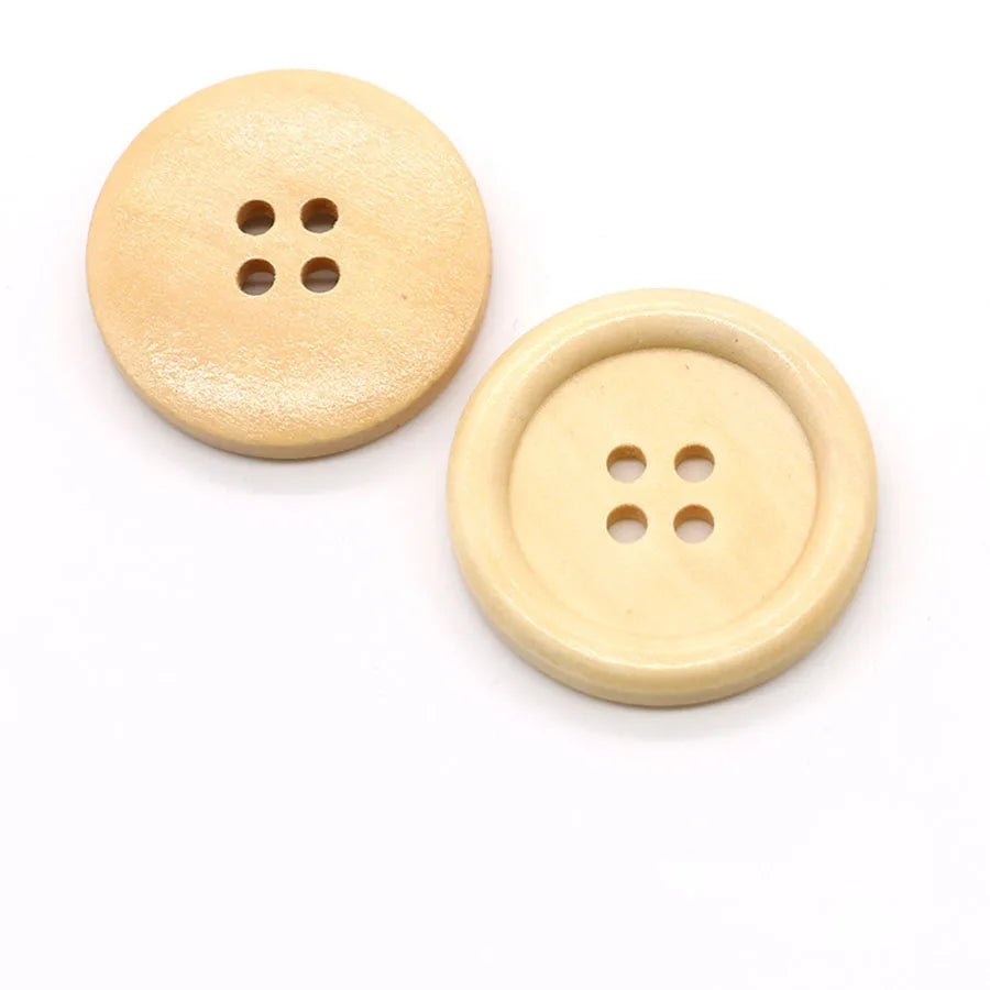 10 PC / Drake Wood Buttons