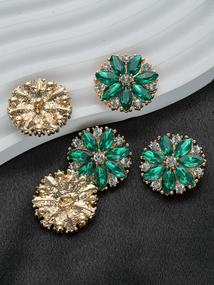 4 PC / Ramste Rhinestone Buttons