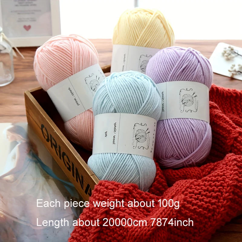 100g Crocheting 100% Acrylic Yarn