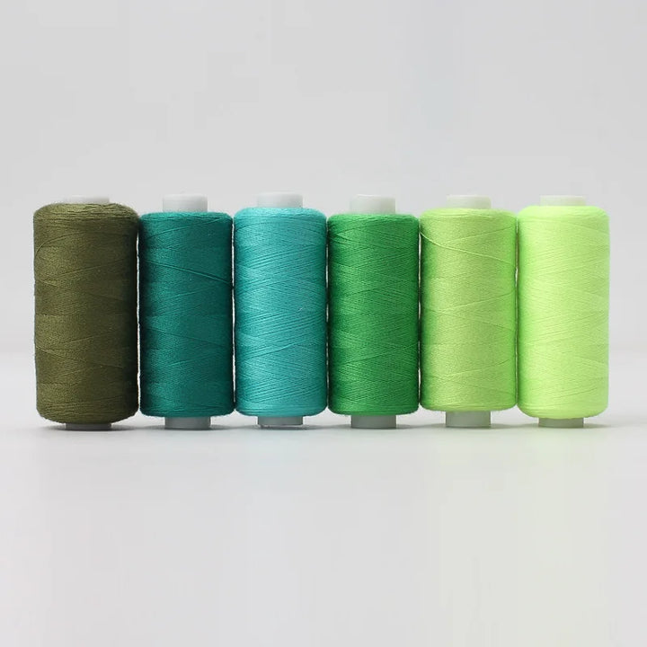 6 Rolls / Polyester Sewing Thread Set