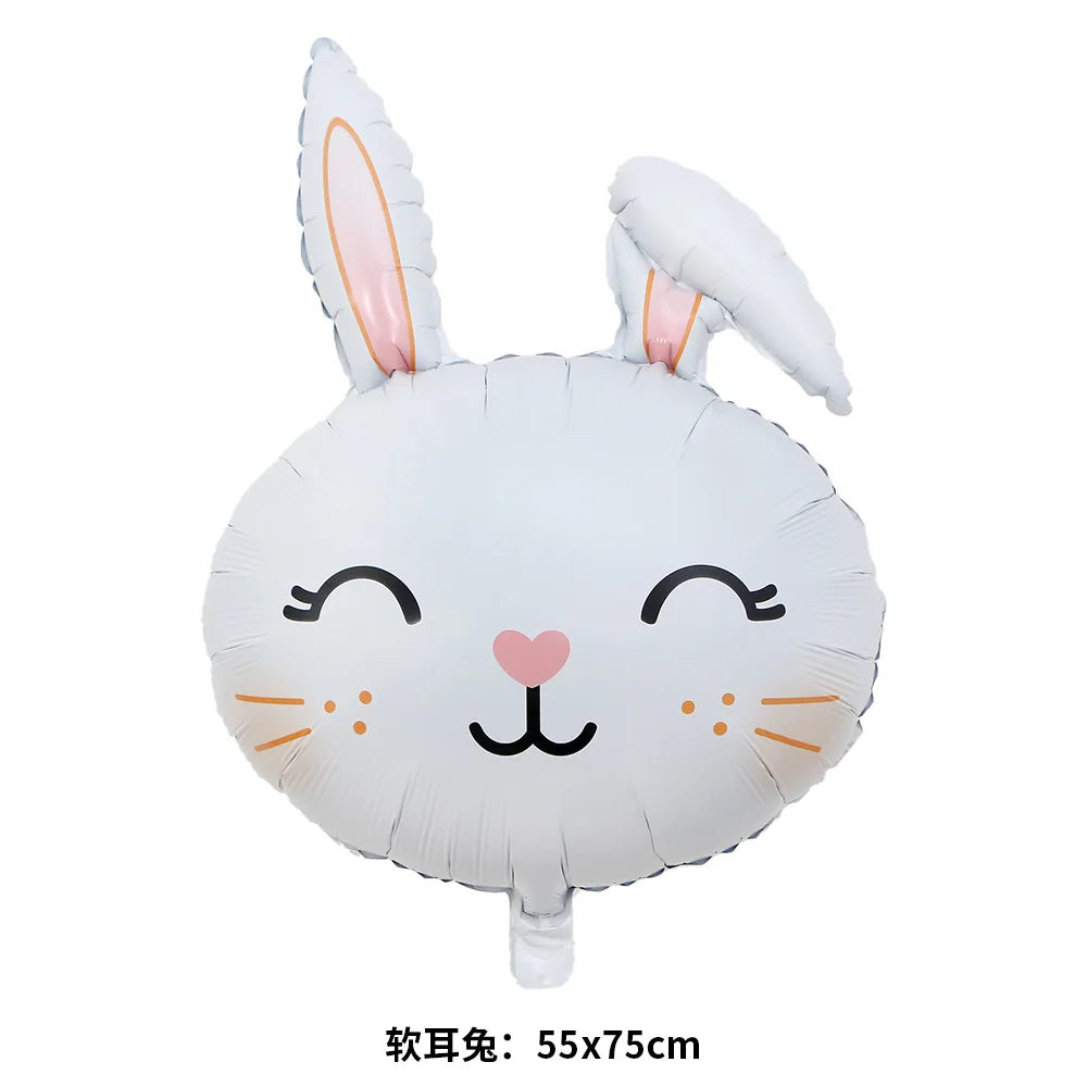 Inflatable Easter Rabbit Balloon Party Decor Supplies