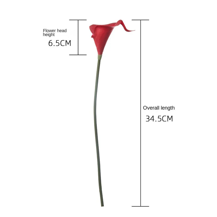 10pc Ciel Mini Calla Lily Artificial Flower
