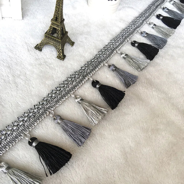 3 YARDS / Marconi Beaded Tassel Fringe Trim