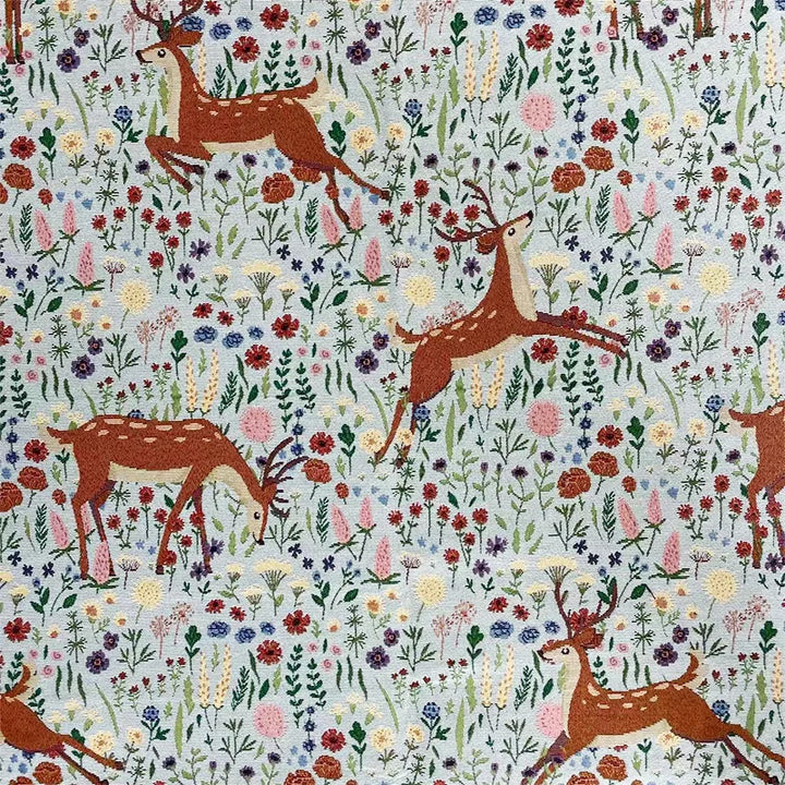 Andes Woven Chenille Jacquard Fabric