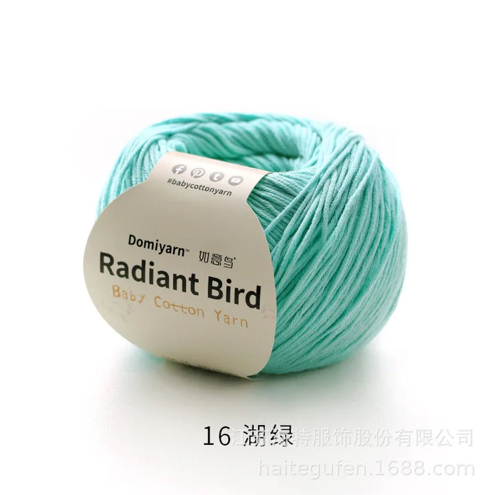50g 100% Organic Pure Cotton Yarn