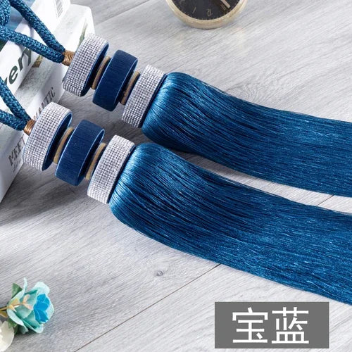 2 PC Virellea Curtain Tassel Tiebacks