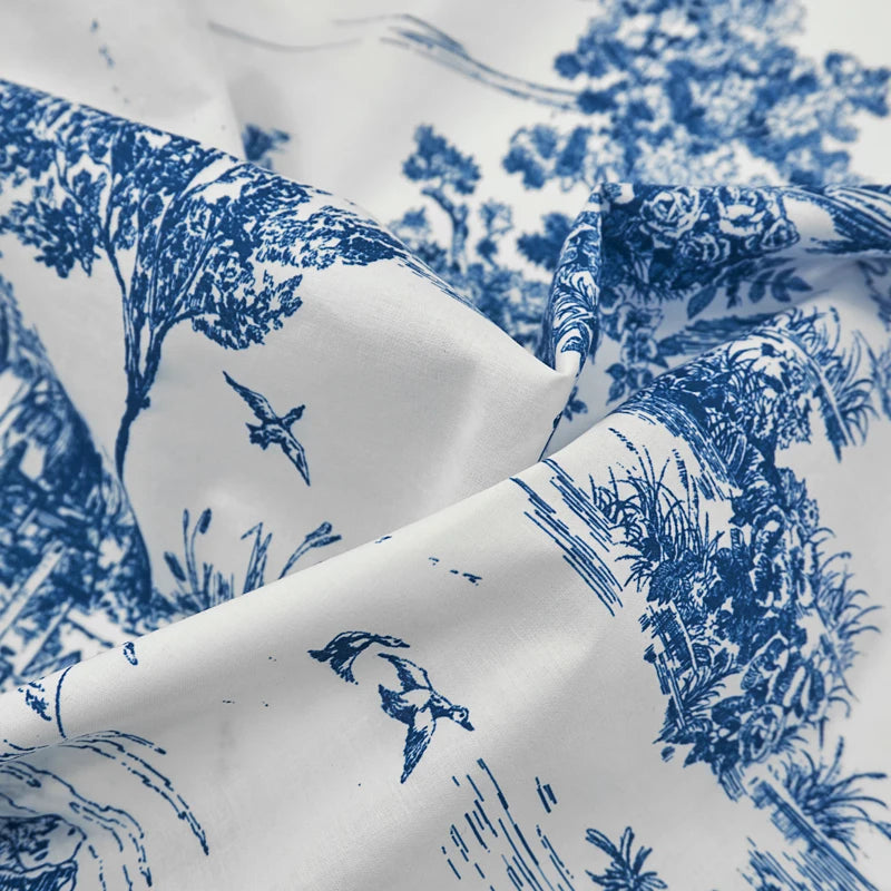 3 COLORS / Elanias Lightweight 100% Cotton Printed Toile Fabric – Classic  Modern Fabrics