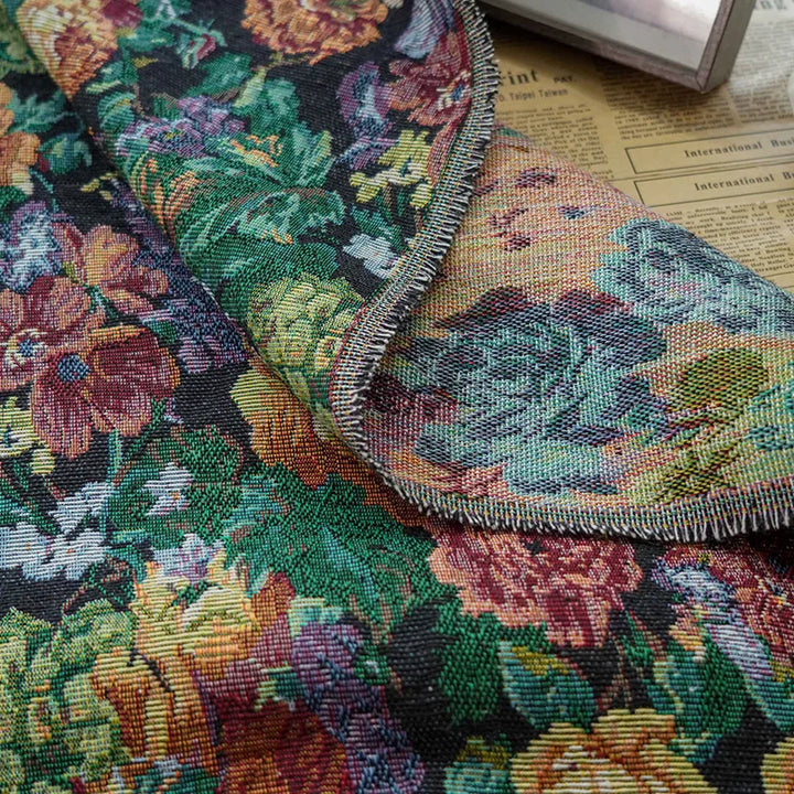 Rosoi Pastoral Oil Painting Style Yarn Dyed Jacquard Fabric