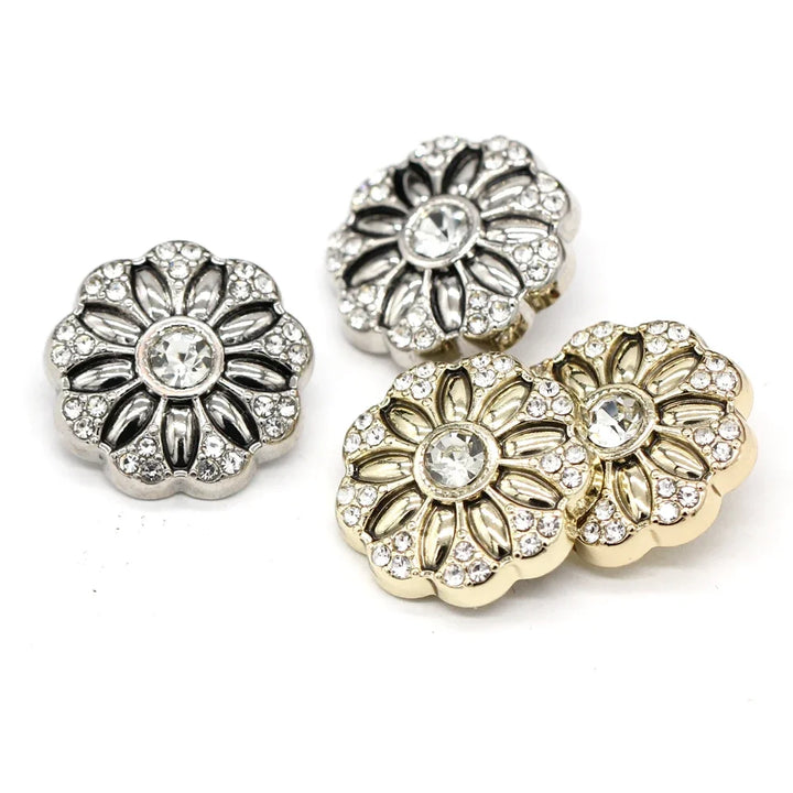 6 PC / Brody Rhinestone Buttons