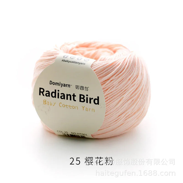 50g 100% Organic Pure Cotton Yarn